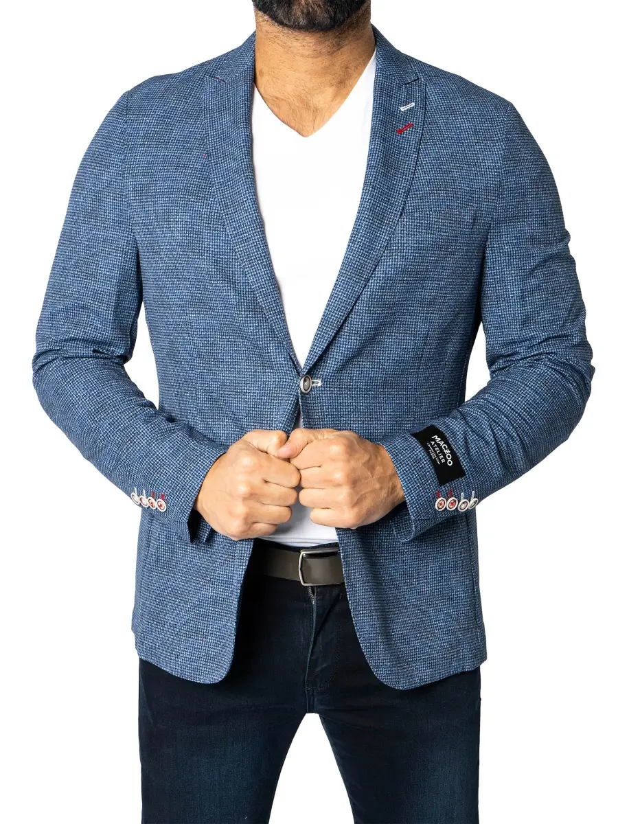Maceoo Men's Unconstructed Descartes Blazer | Thumbnail 3 Maceoo Men's Unconstructed Descartes Blazer | Thumbnail 3