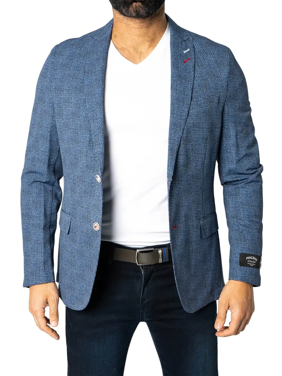 Maceoo Men's Unconstructed Descartes Blazer | Thumbnail 4 Maceoo Men's Unconstructed Descartes Blazer | Thumbnail 4