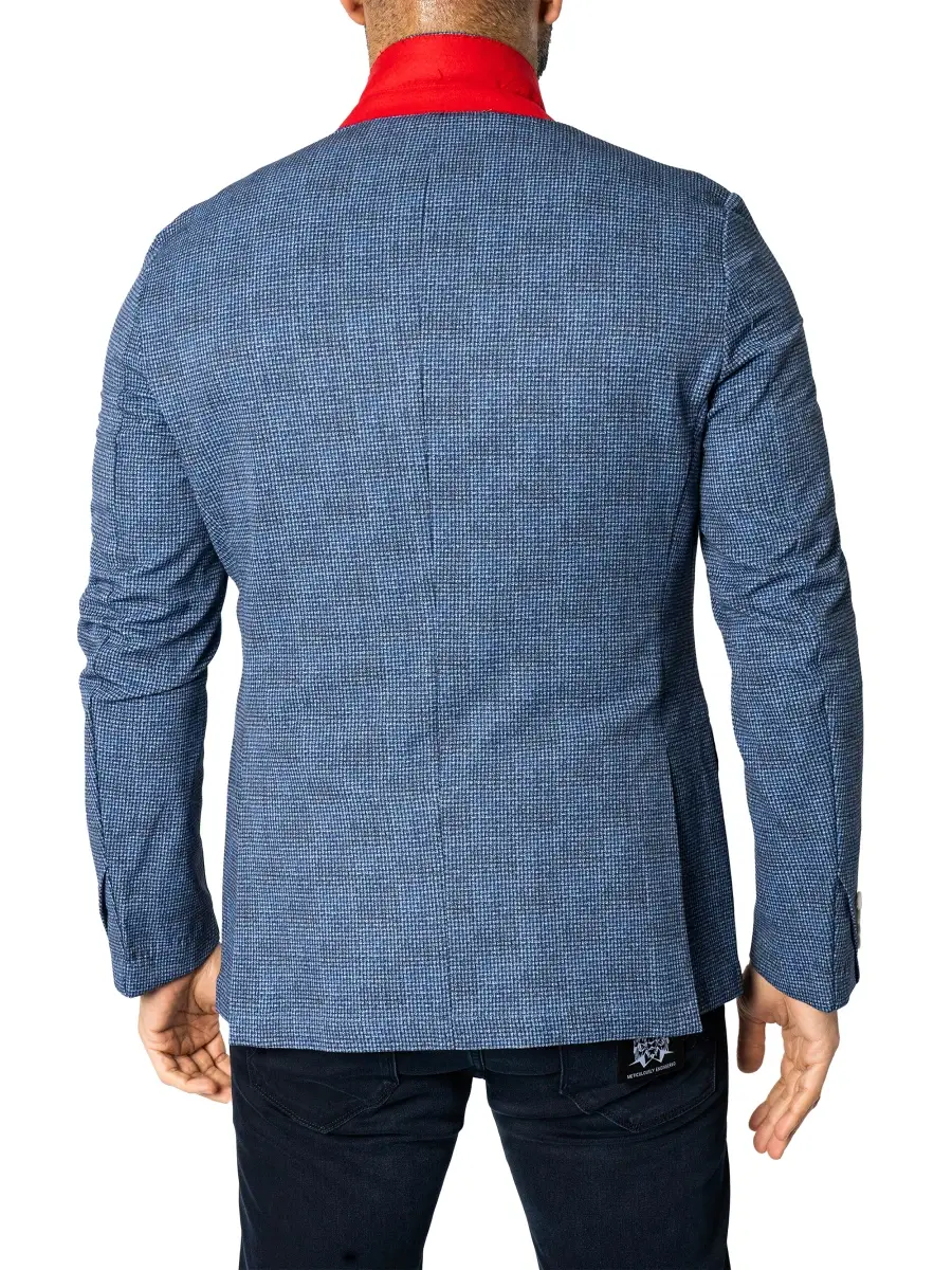 Maceoo Men's Unconstructed Descartes Blazer | Thumbnail 7 Maceoo Men's Unconstructed Descartes Blazer | Thumbnail 7