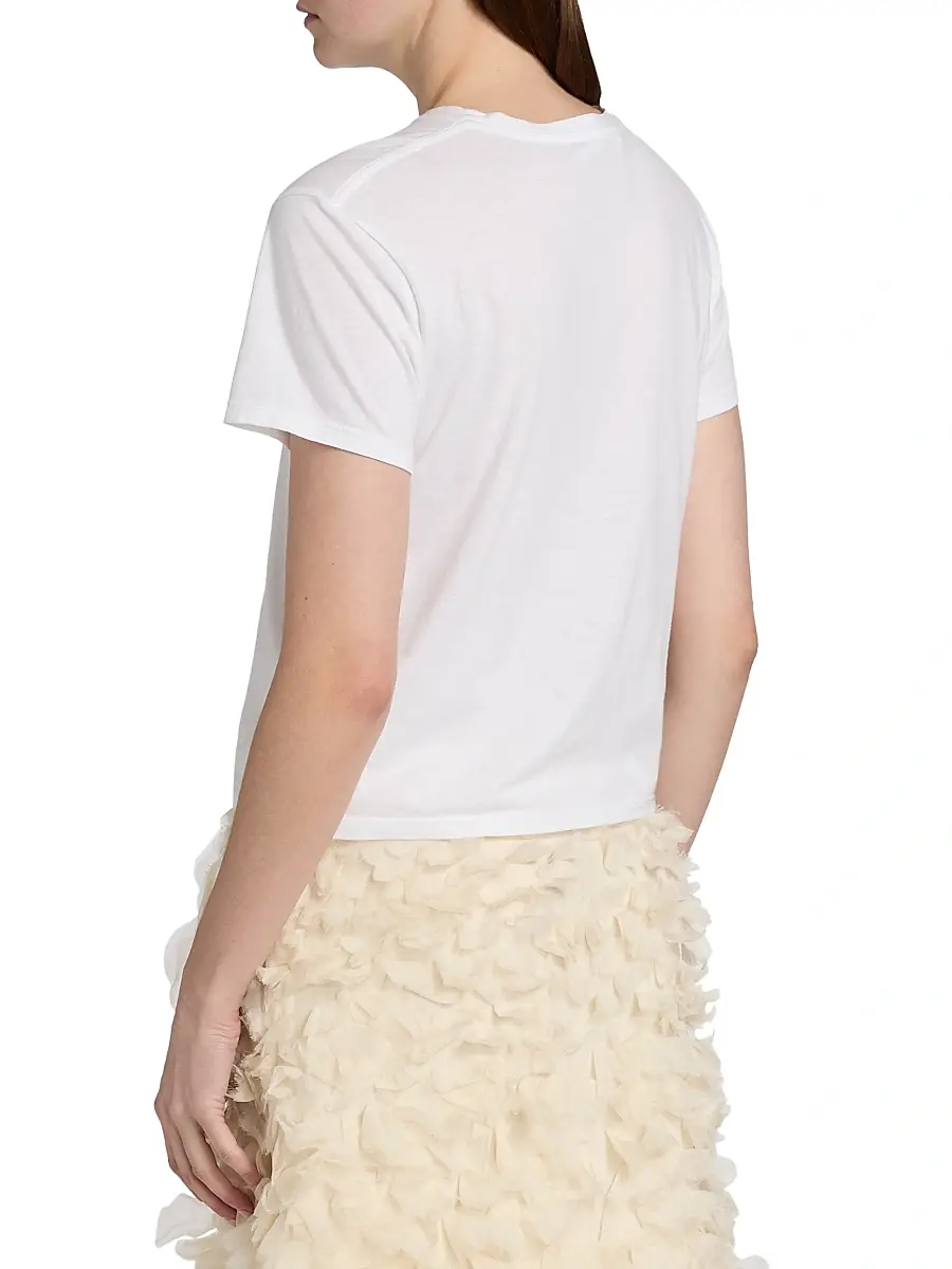TWP Women's His Jersey Crewneck Tee | Thumbnail 5 TWP Women's His Jersey Crewneck Tee | Thumbnail 5