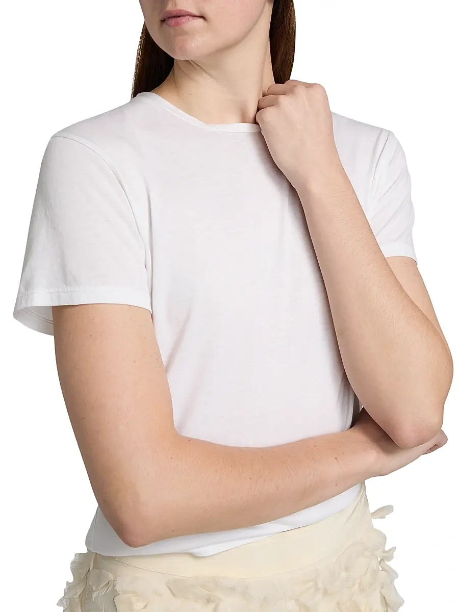 TWP Women's His Jersey Crewneck Tee | Thumbnail 6 TWP Women's His Jersey Crewneck Tee | Thumbnail 6