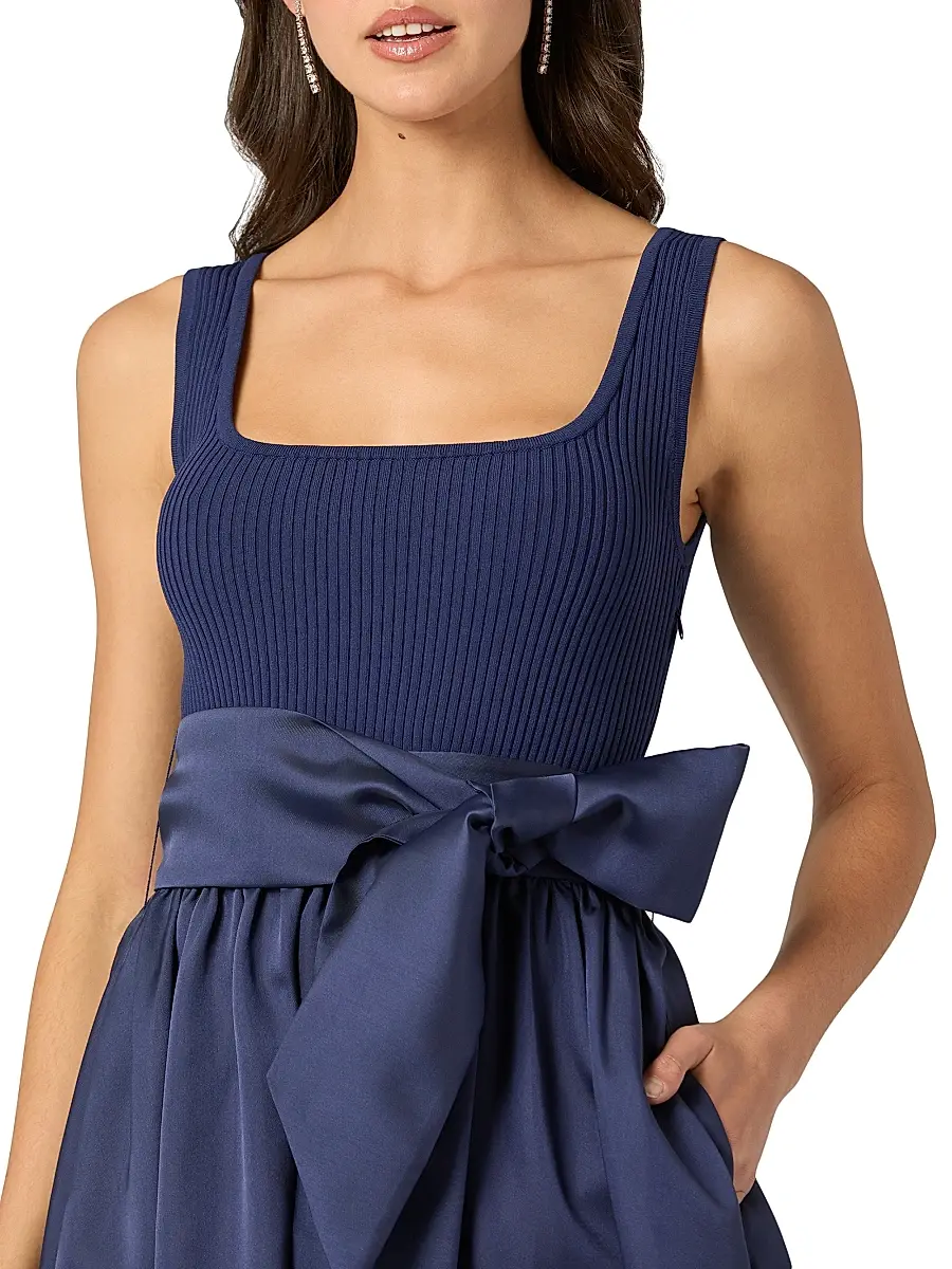 Shoshanna Women's Mercer Mikado-Knit Maxi Dress | Thumbnail 5 Shoshanna Women's Mercer Mikado-Knit Maxi Dress | Thumbnail 5