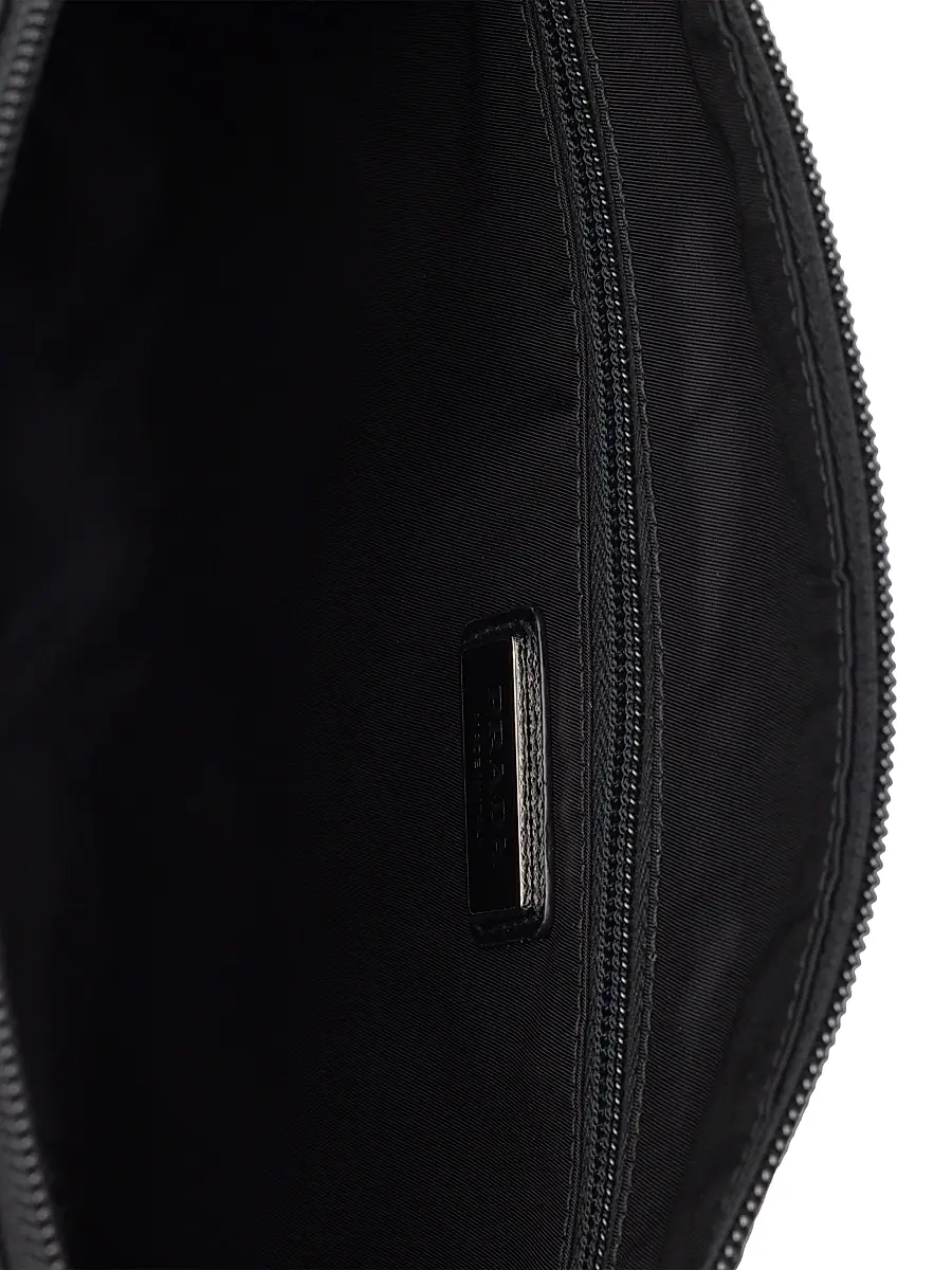 Prada Men's Re-Nylon and Saffiano Leather Shoulder Bag | Thumbnail 4 Prada Men's Re-Nylon and Saffiano Leather Shoulder Bag | Thumbnail 4