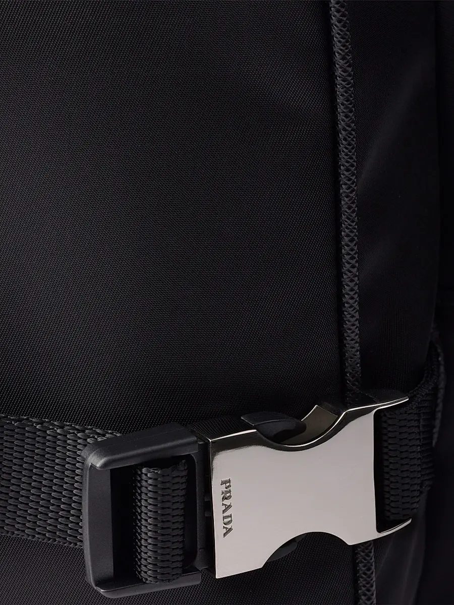 Prada Men's Re-Nylon and Saffiano Leather Shoulder Bag | Thumbnail 5 Prada Men's Re-Nylon and Saffiano Leather Shoulder Bag | Thumbnail 5