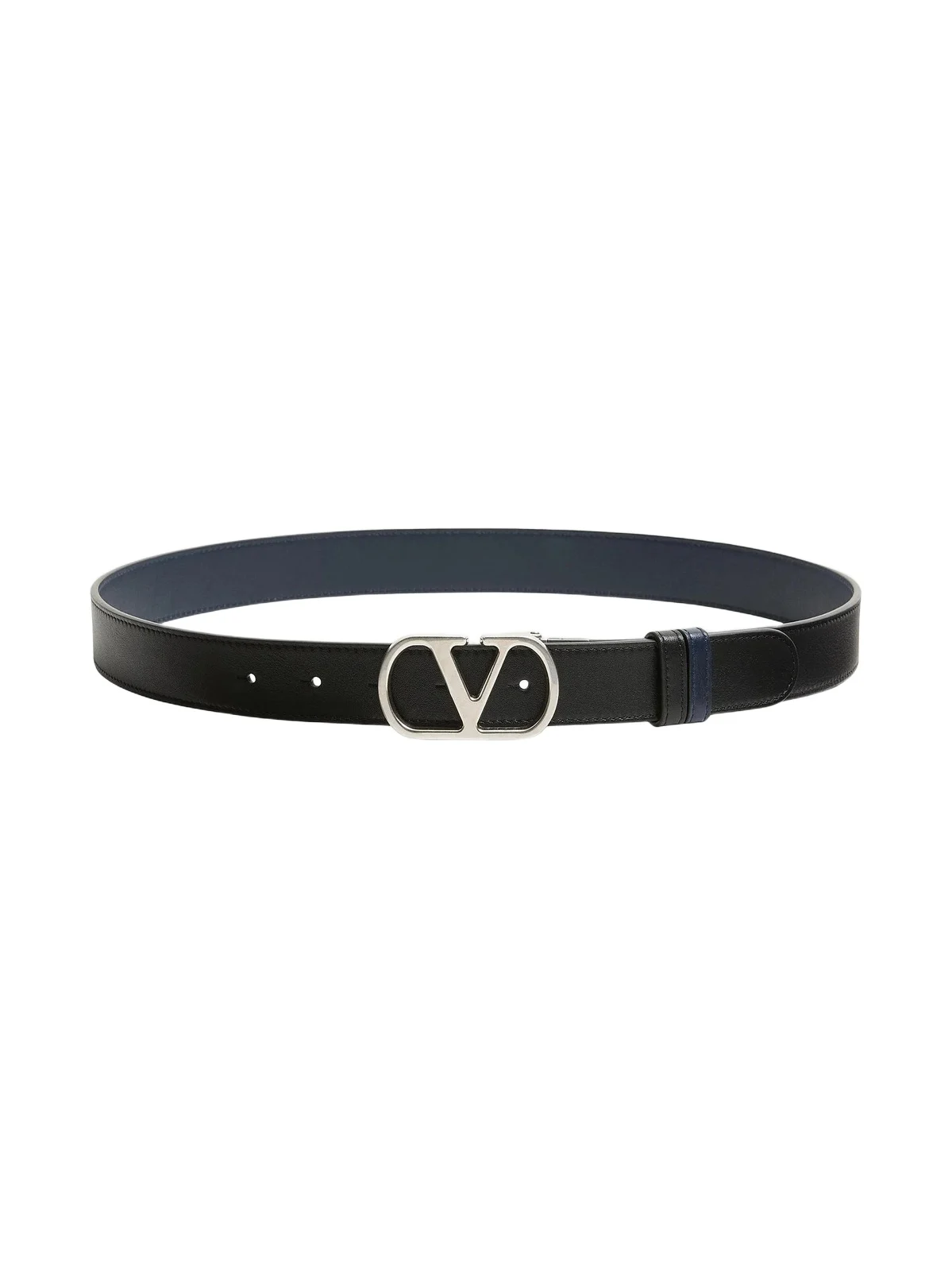 Men's Vlogo Signature Reversible Shiny Calfskin Belt 30MM