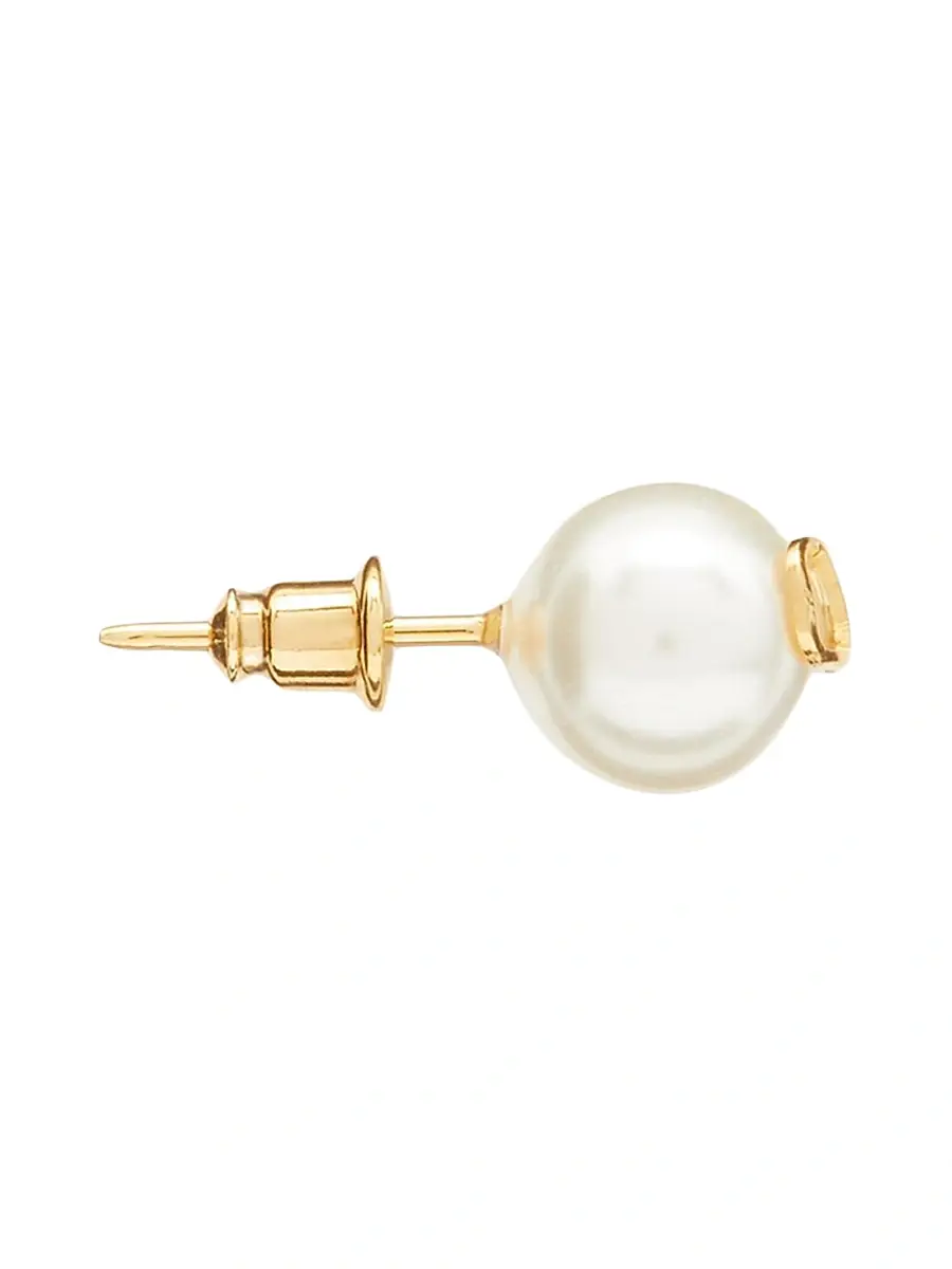 Valentino Garavani Women's VLogo Signature Earrings With Pearls - White | Thumbnail 4 Valentino Garavani Women's VLogo Signature Earrings With Pearls - White | Thumbnail 4