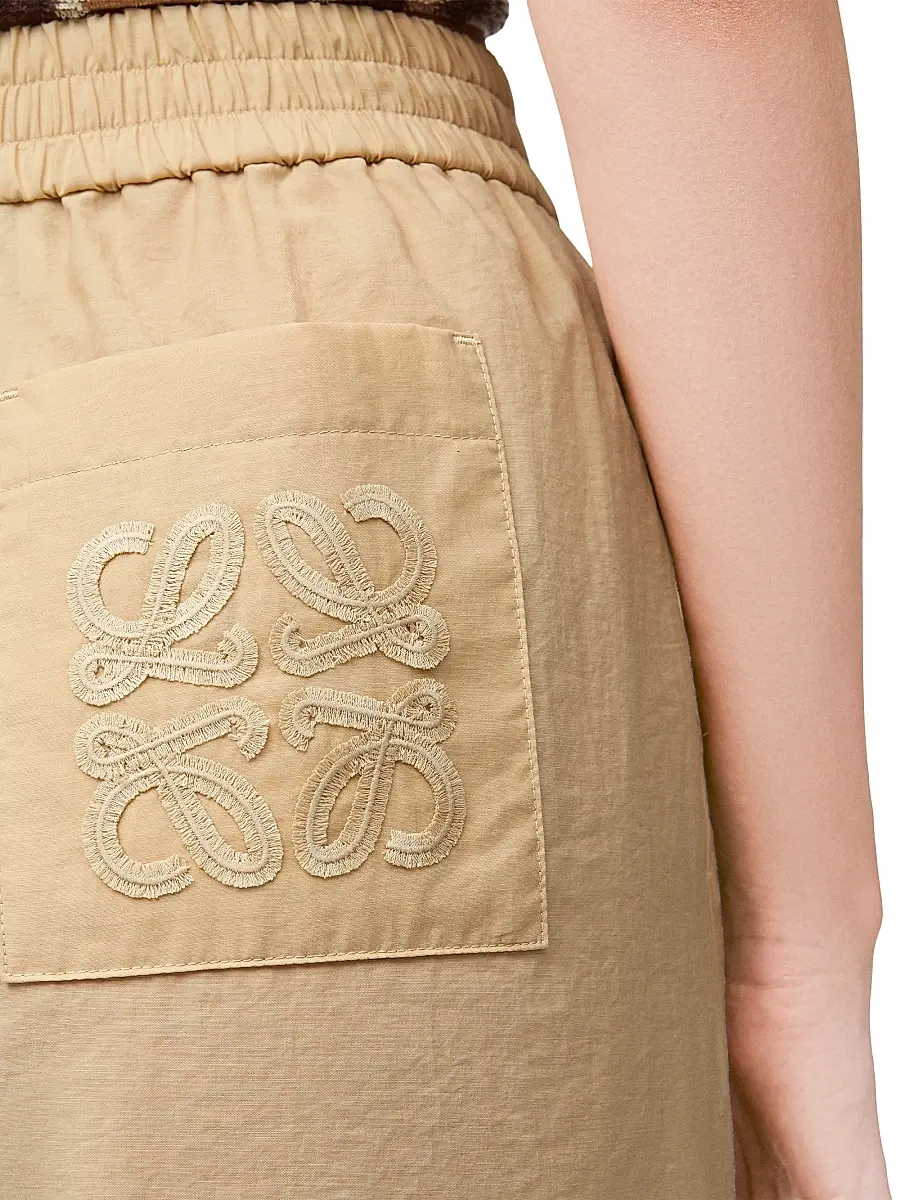 LOEWE Women's x Paula's Ibiza Wide-Leg Crop Trousers - Light Beige | Thumbnail 5 LOEWE Women's x Paula's Ibiza Wide-Leg Crop Trousers - Light Beige | Thumbnail 5