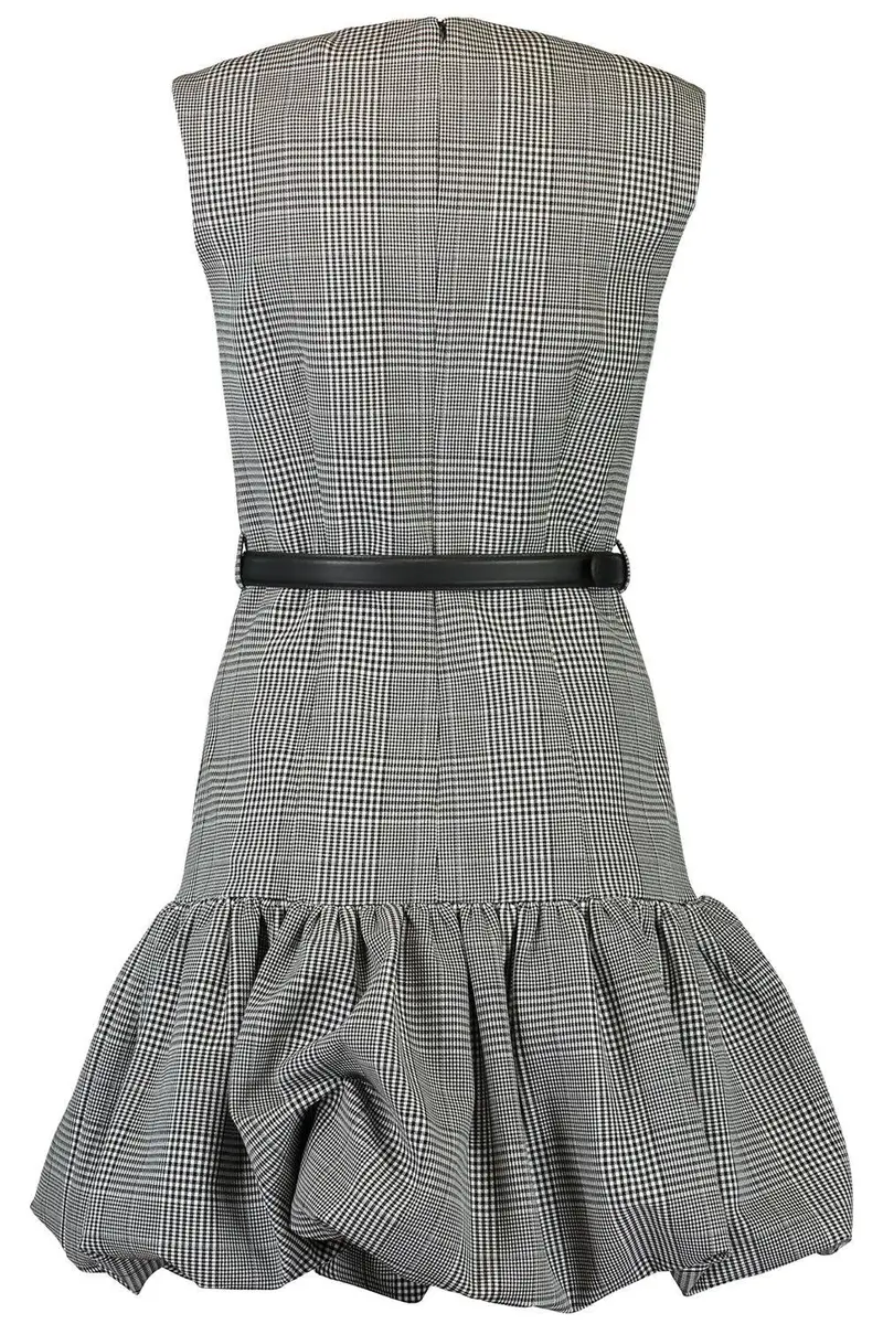 Self-Portrait Prince Of Wales Dress | Thumbnail 6