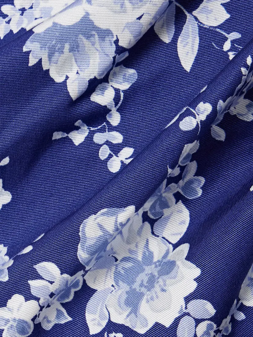 Carolina Herrera Ruched Floral-print Faille Gown | Thumbnail 4 Carolina Herrera Ruched Floral-print Faille Gown | Thumbnail 4