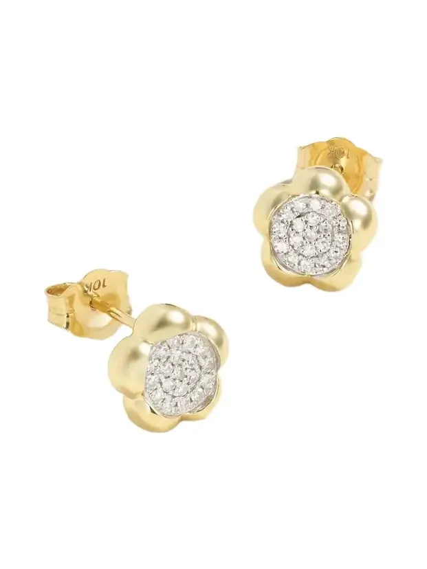 Crosby 10-karat Gold Diamond Earrings