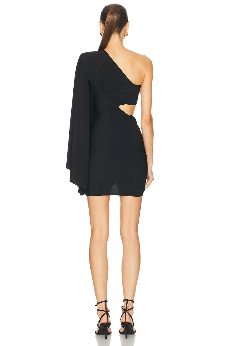 Alexandre Vauthier One Shoulder Mini Dress | Thumbnail 4 Alexandre Vauthier One Shoulder Mini Dress | Thumbnail 4
