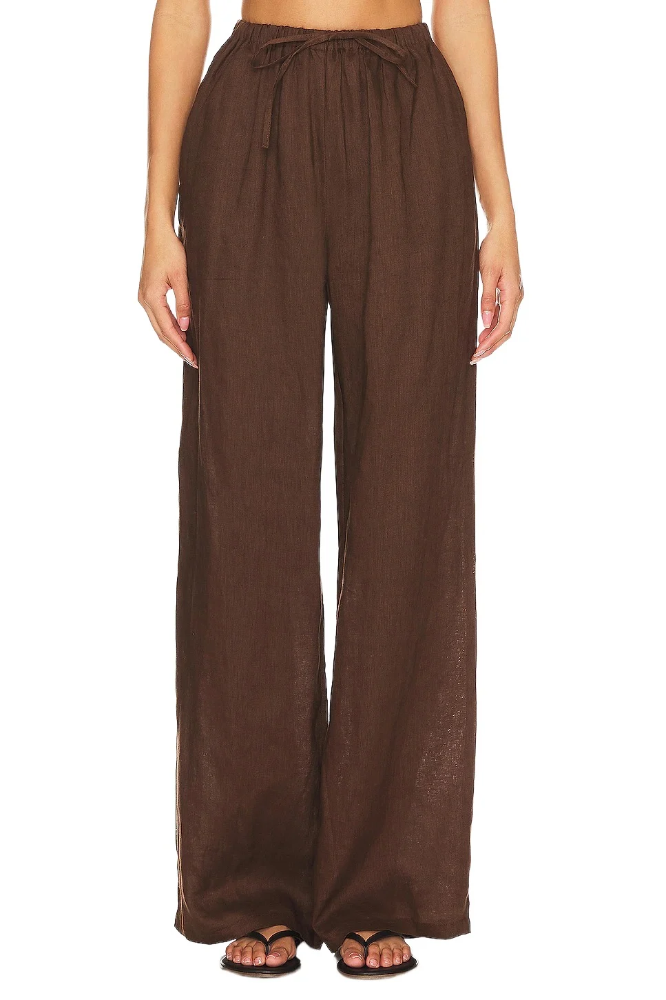 Aexae Linen Drawstring Trouser