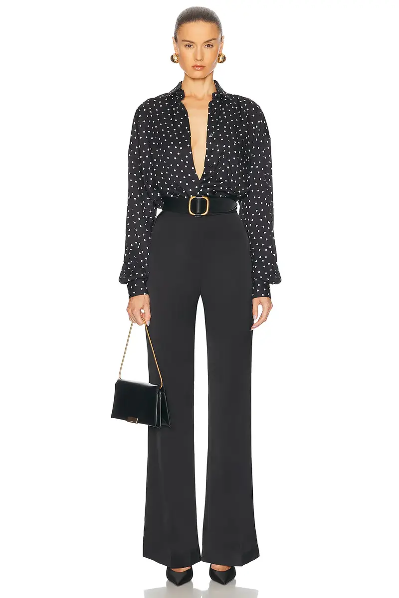 Alexandre Vauthier Satin Tailoring Pant | Thumbnail 5 Alexandre Vauthier Satin Tailoring Pant | Thumbnail 5