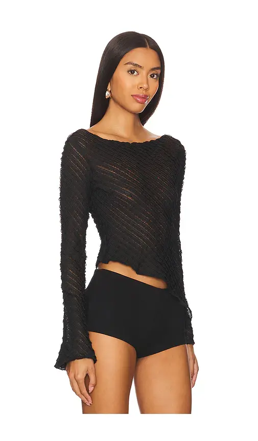 superdown Jayne Long Sleeve Top | Thumbnail 2