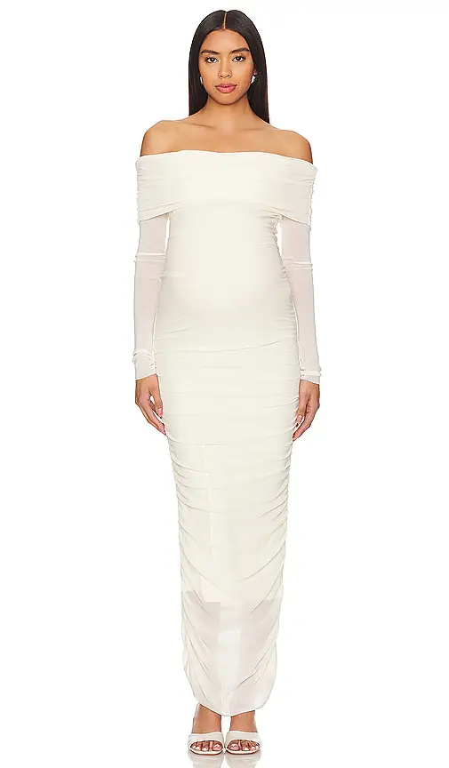 BUMPSUIT Off The Shoulder Mesh Dress | Thumbnail 2 BUMPSUIT Off The Shoulder Mesh Dress | Thumbnail 2