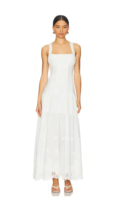 WeWoreWhat Peplum Midi Dress