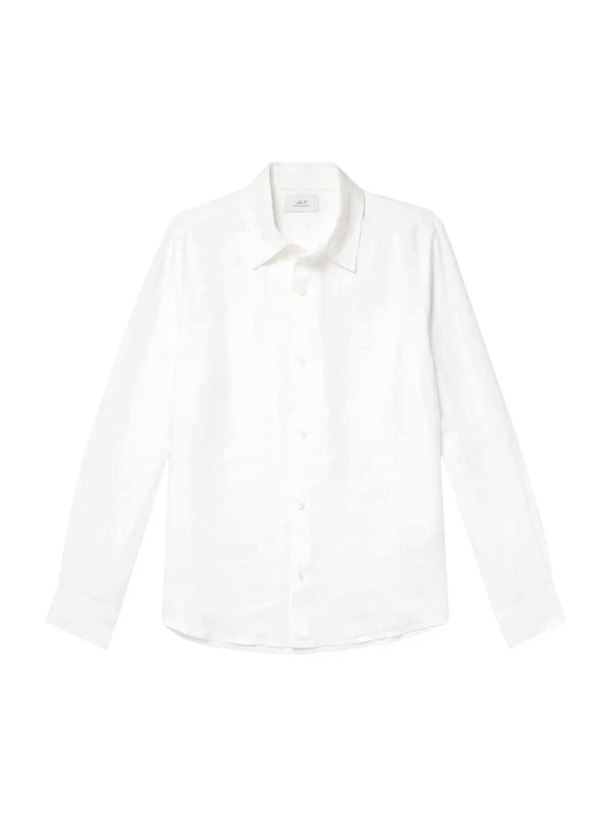 Garment-Dyed Linen Shirt - Men