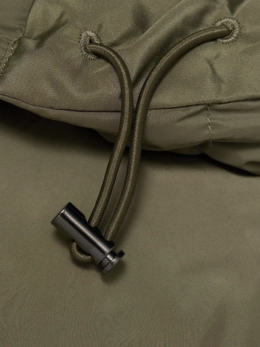 Jenni Kayne Women's Hooded Down Puffer Coat - Sage | Thumbnail 8