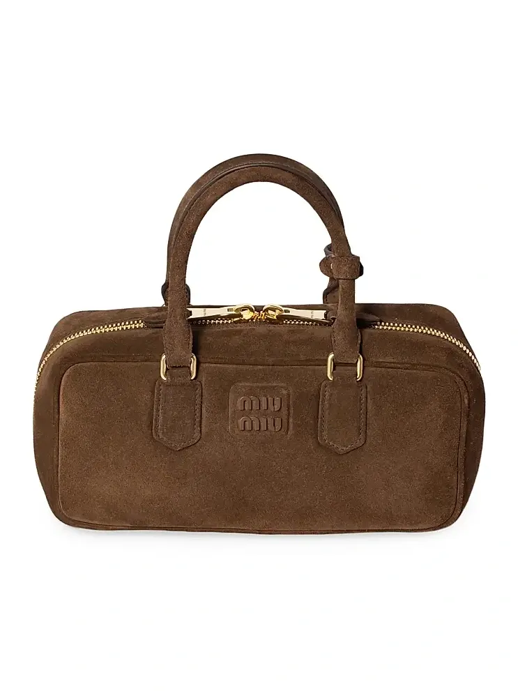 Women's Arcadie Suede Top Handle Bag Women's Arcadie Suede Top Handle Bag