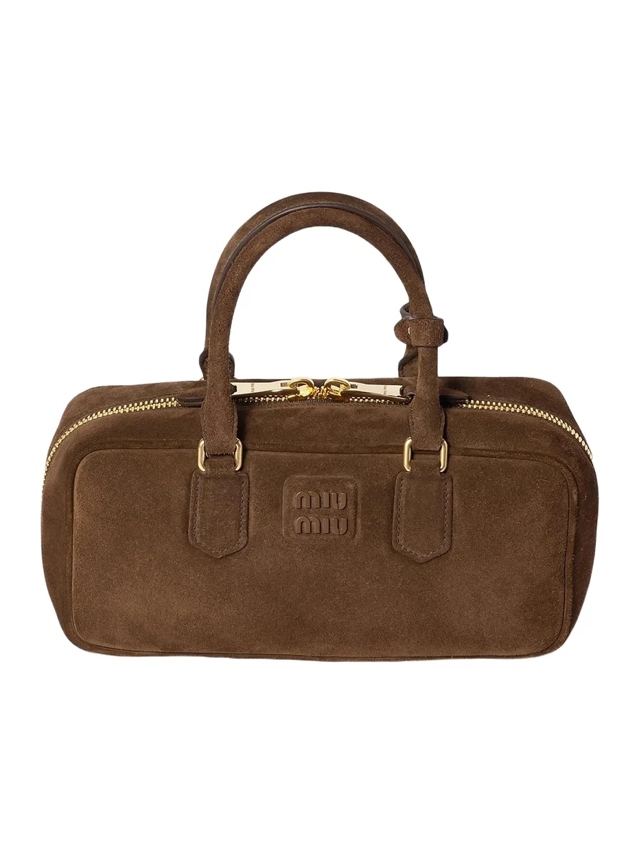 Women's Arcadie Suede Top Handle Bag Women's Arcadie Suede Top Handle Bag