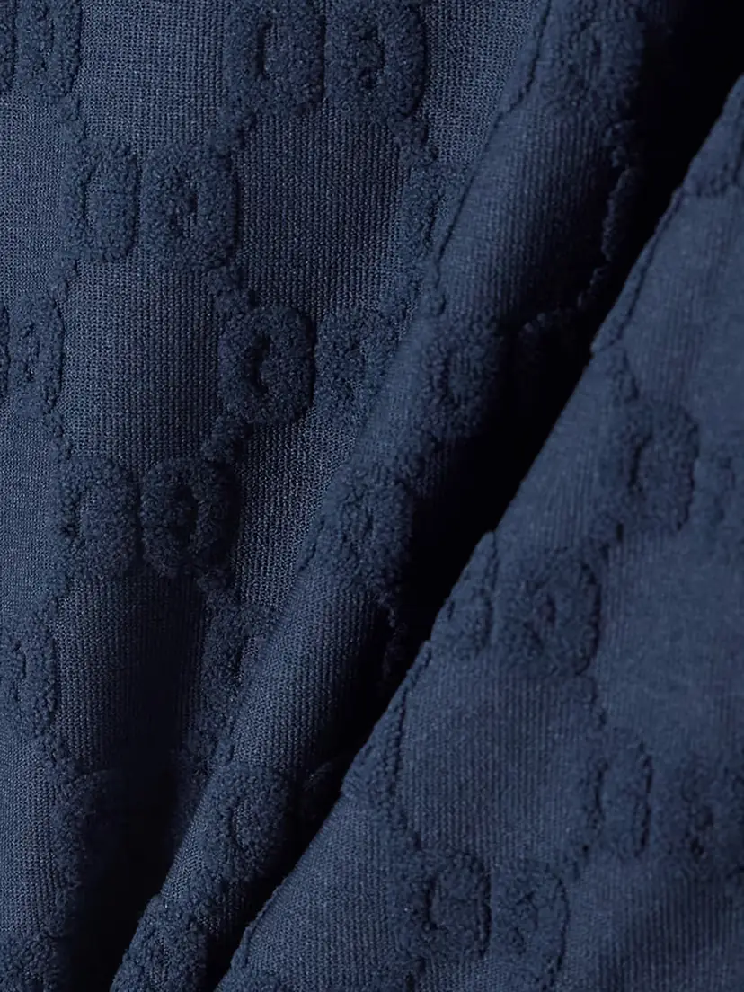 Gucci Piped Terry-jacquard Swimsuit | Thumbnail 4 Gucci Piped Terry-jacquard Swimsuit | Thumbnail 4