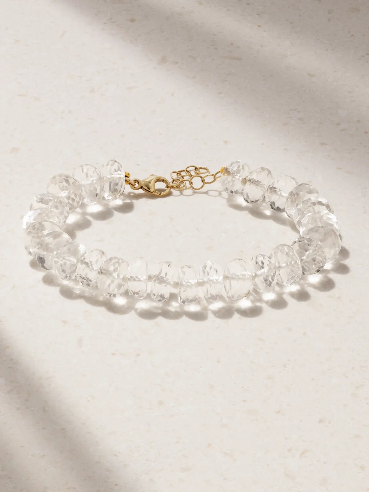 Oracle Large Gold Quartz Bracelet
