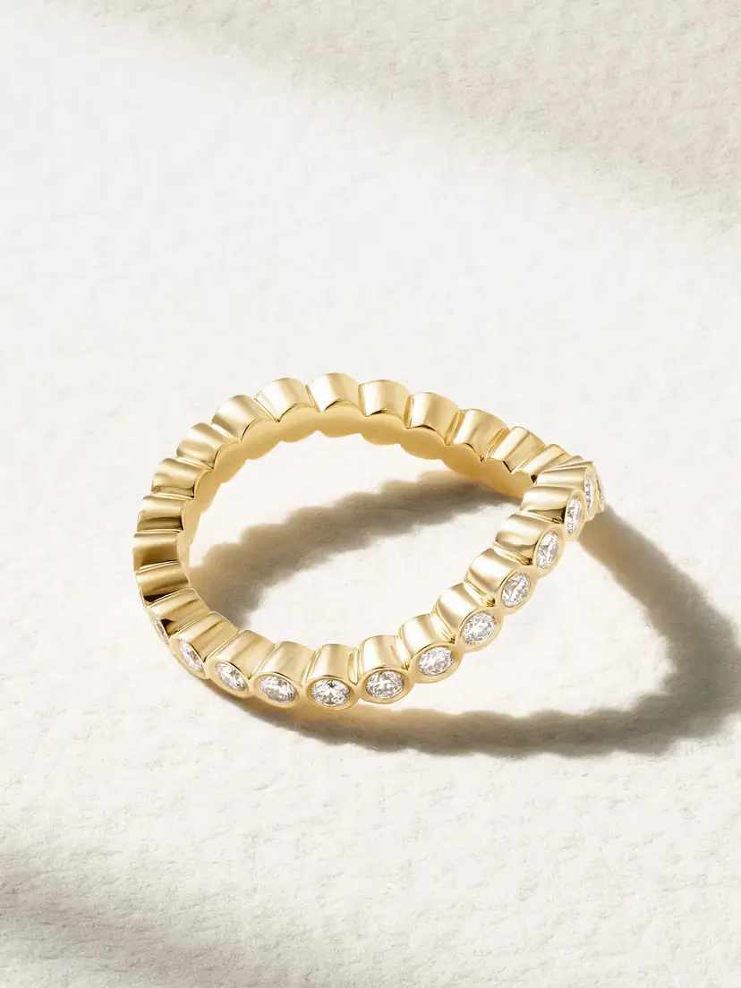 Sophie Bille Brahe Courant Sky 18-karat Recycled Gold Diamond Ring | Thumbnail 3 Sophie Bille Brahe Courant Sky 18-karat Recycled Gold Diamond Ring | Thumbnail 3
