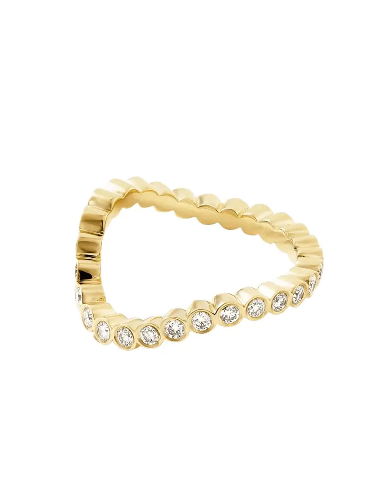 Sophie Bille Brahe Courant Sky 18-karat Recycled Gold Diamond Ring | Thumbnail 1 Sophie Bille Brahe Courant Sky 18-karat Recycled Gold Diamond Ring | Thumbnail 1