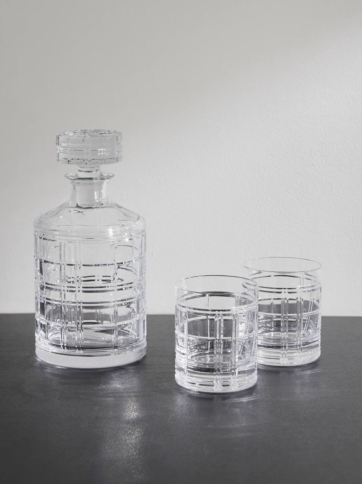 Ralph Lauren Home Hudson Crystal Decanter And Glasses Set