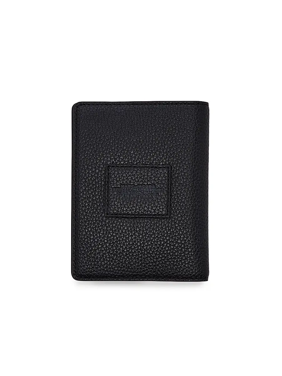 Marc Jacobs Women's The Leather Passport Case - Black | Thumbnail 3 Marc Jacobs Women's The Leather Passport Case - Black | Thumbnail 3