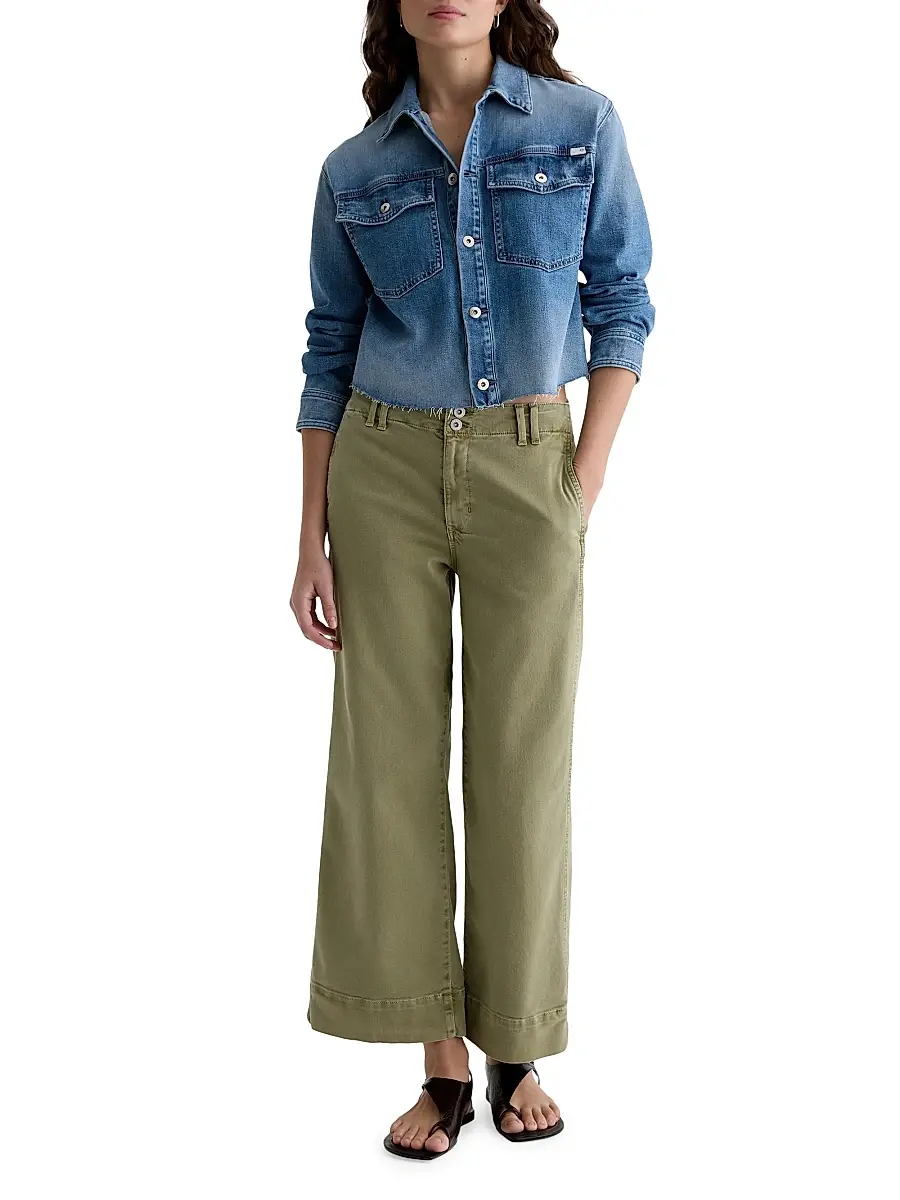 AG Jeans Women's Natasha Mid-Rise Crop Jeans | Thumbnail 2 AG Jeans Women's Natasha Mid-Rise Crop Jeans | Thumbnail 2
