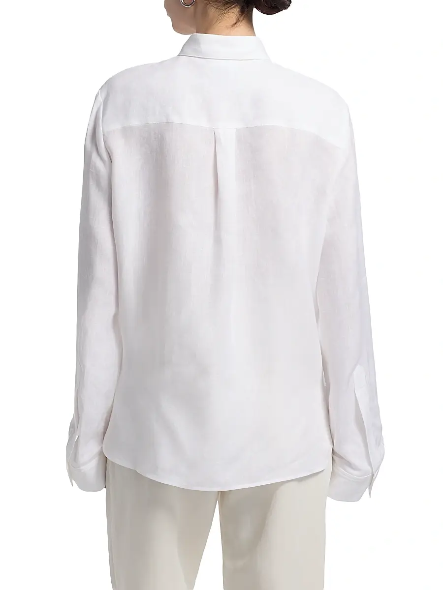 TWP Women's Next Morning Cotton Pocket Shirt | Thumbnail 5 TWP Women's Next Morning Cotton Pocket Shirt | Thumbnail 5