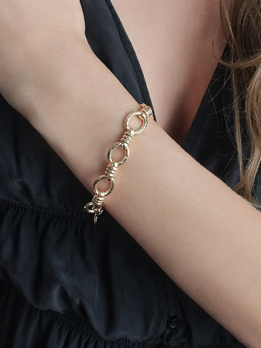 Anabel Aram Women's Neptune 18K-Gold-Plated Chain Bracelet - Gold | Thumbnail 2