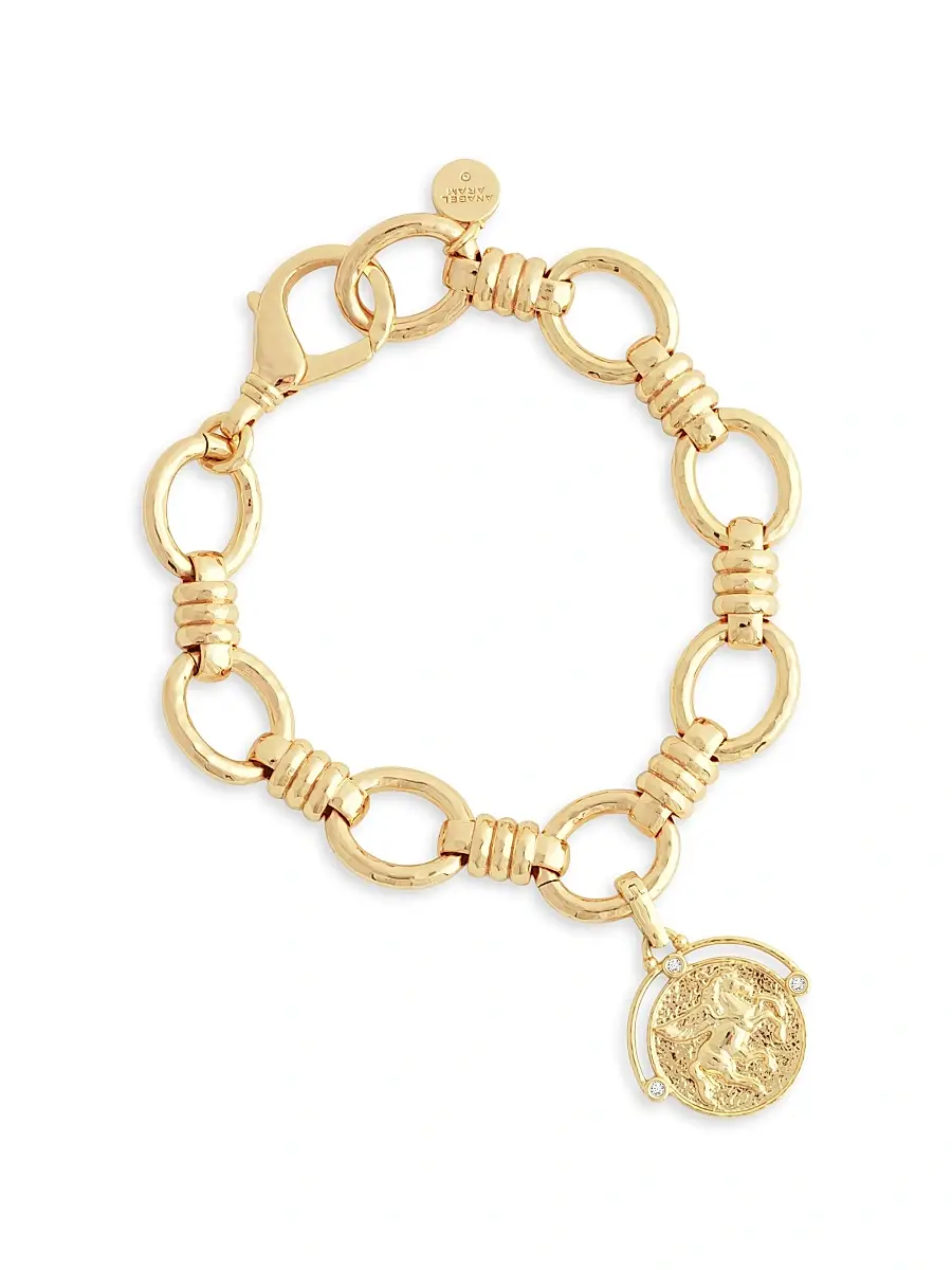 Anabel Aram Women's Neptune 18K-Gold-Plated Chain Bracelet - Gold | Thumbnail 3