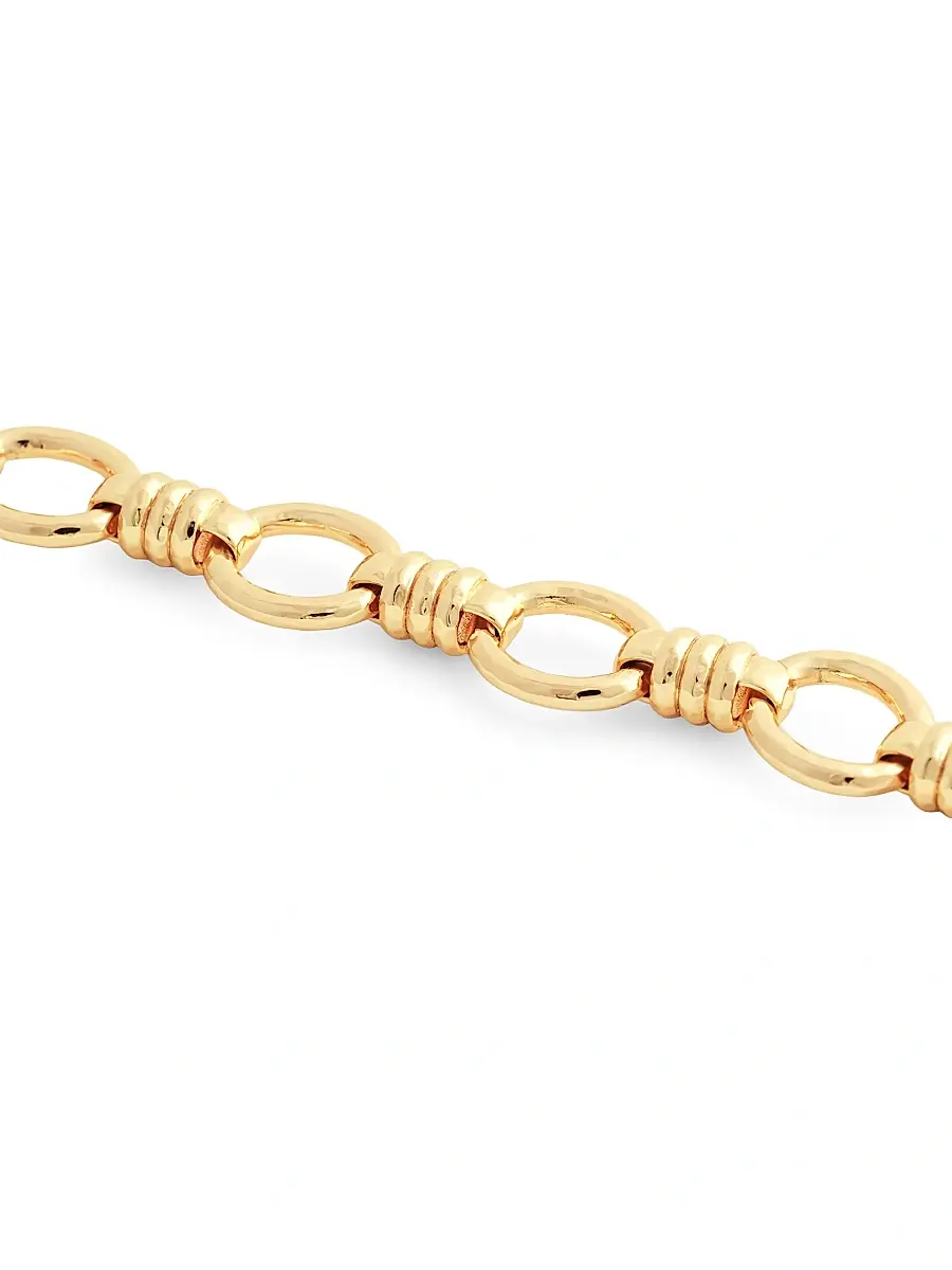 Anabel Aram Women's Neptune 18K-Gold-Plated Chain Bracelet - Gold | Thumbnail 5