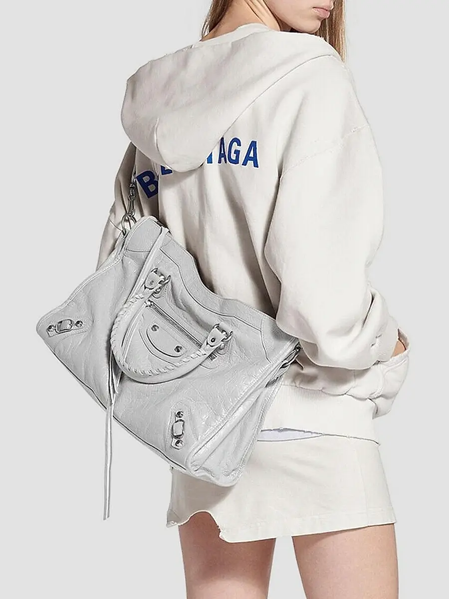 Balenciaga Women's Le City Medium Tote Bag | Thumbnail 9