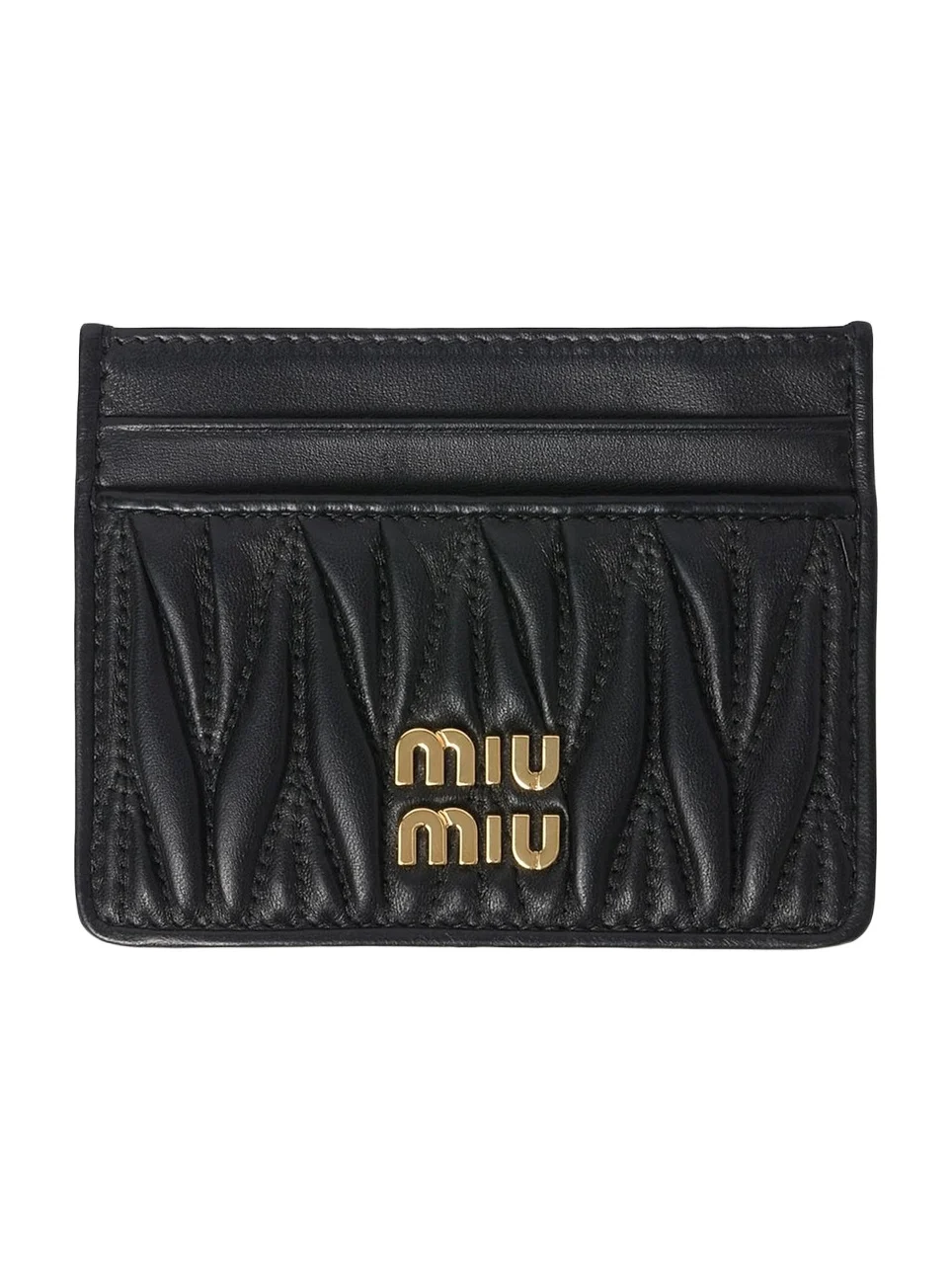Women's Matelassé Nappa Leather Card Holder Women's Matelassé Nappa Leather Card Holder