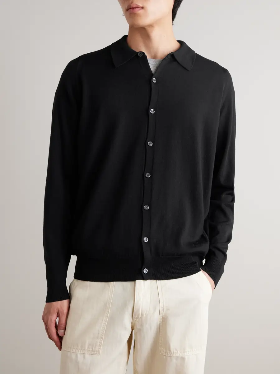 John Smedley Tibor Merino Wool Cardigan - Men | Thumbnail 3 John Smedley Tibor Merino Wool Cardigan - Men | Thumbnail 3