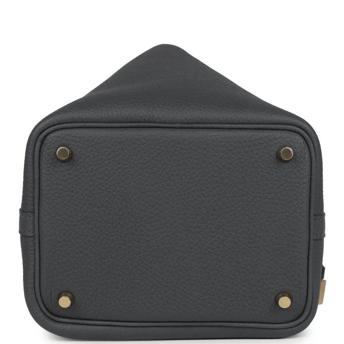 HERMÈS Hermes Picotin Lock 18 Ardoise Clemence Permabrass Hardware | Thumbnail 6 HERMÈS Hermes Picotin Lock 18 Ardoise Clemence Permabrass Hardware | Thumbnail 6