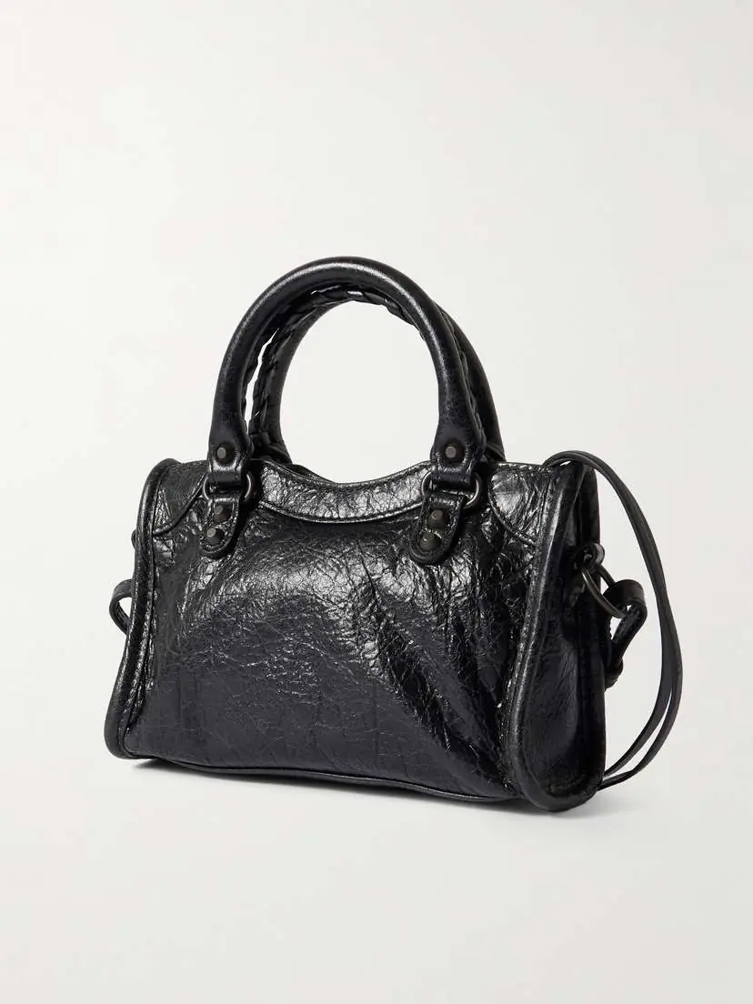 Balenciaga Le City Nano Textured-leather Tote | Thumbnail 3 Balenciaga Le City Nano Textured-leather Tote | Thumbnail 3