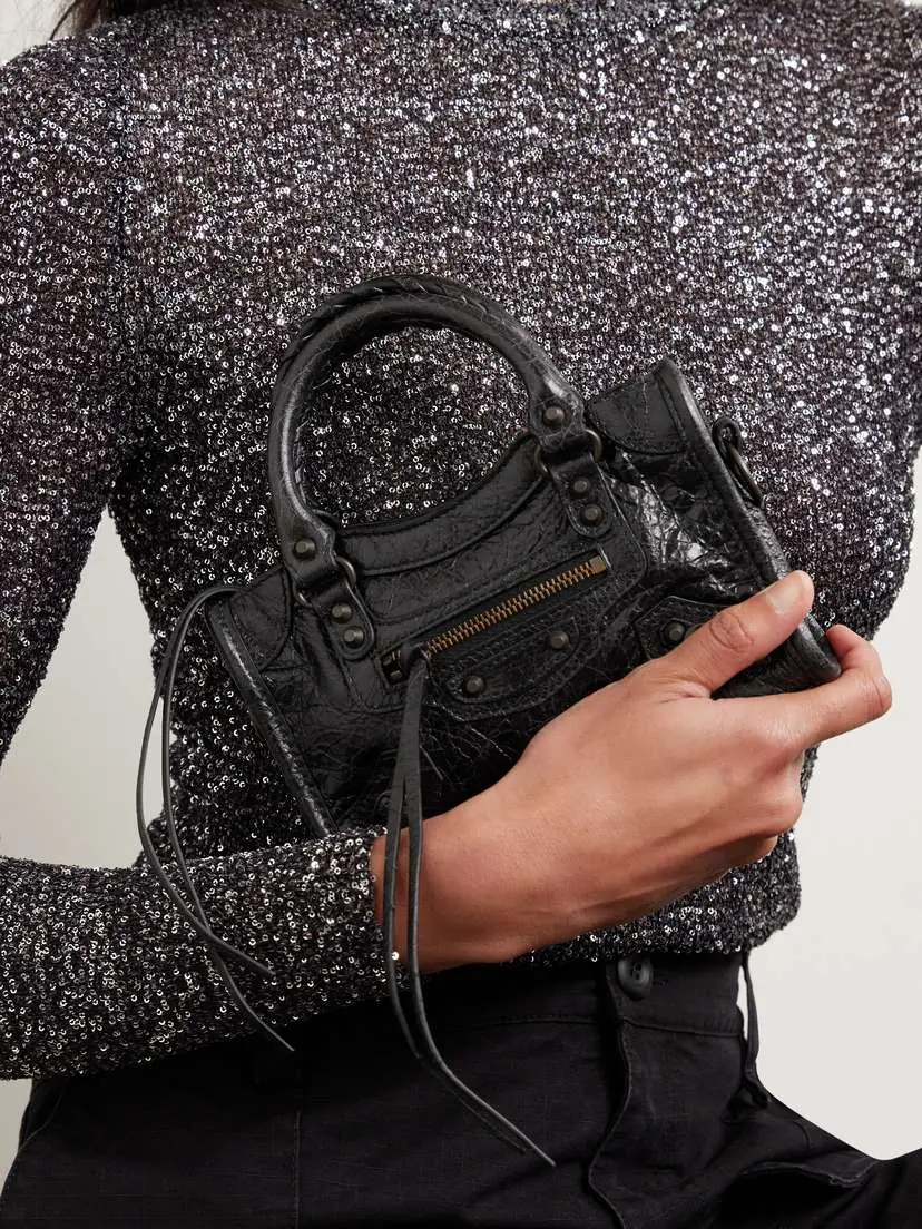 Balenciaga Le City Nano Textured-leather Tote | Thumbnail 6 Balenciaga Le City Nano Textured-leather Tote | Thumbnail 6