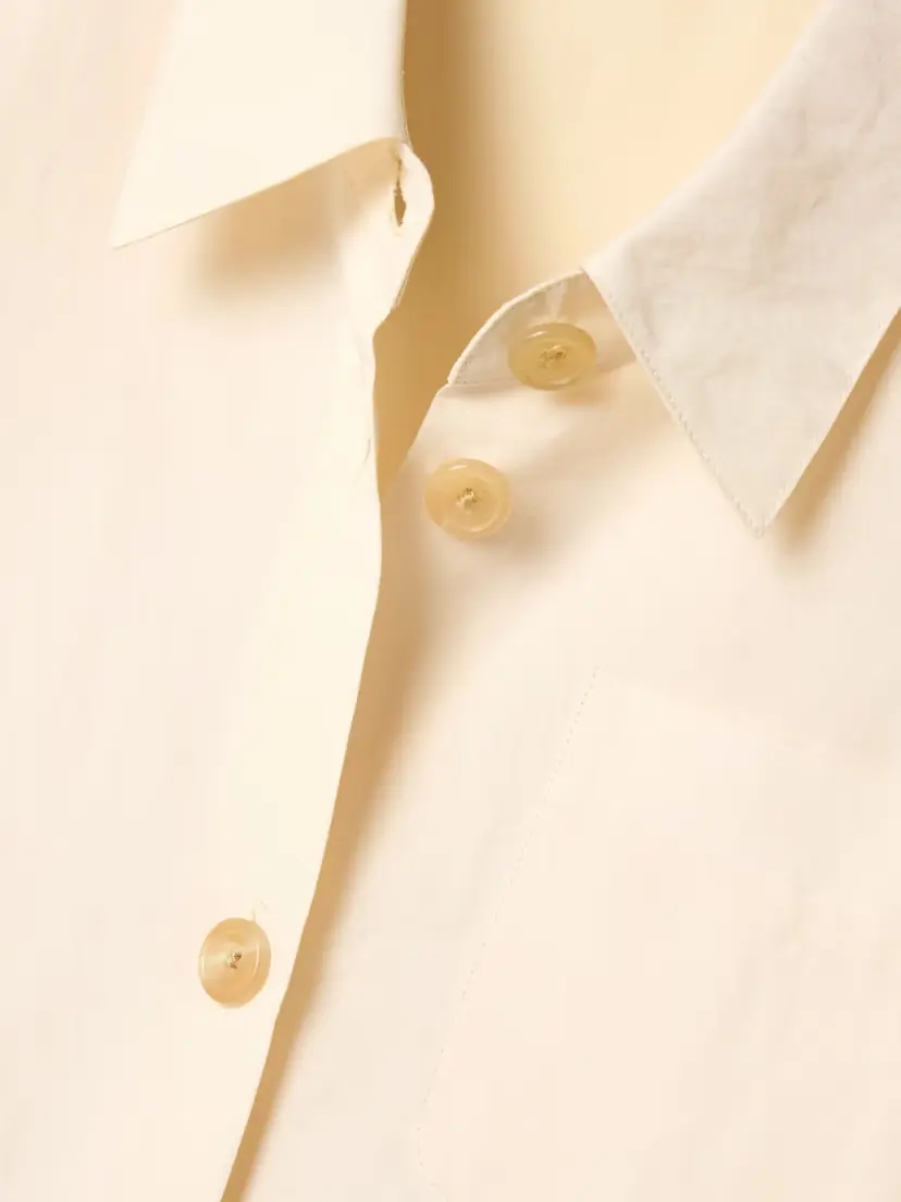 Khaite Effy Silk And Cotton-blend Organza Midi Shirt Dress | Thumbnail 4