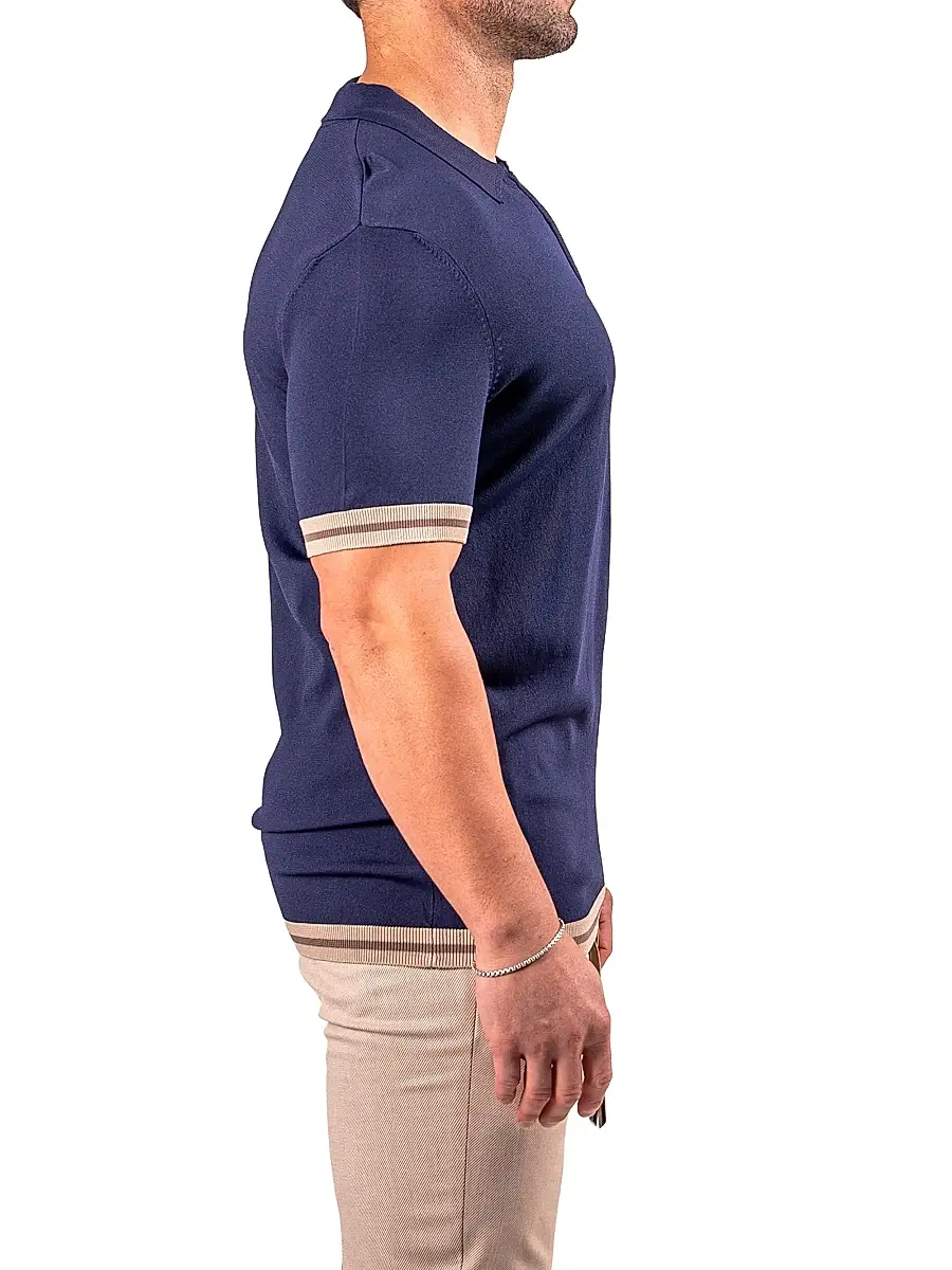 Maceoo Men's Polo Zip Shirt | Thumbnail 4