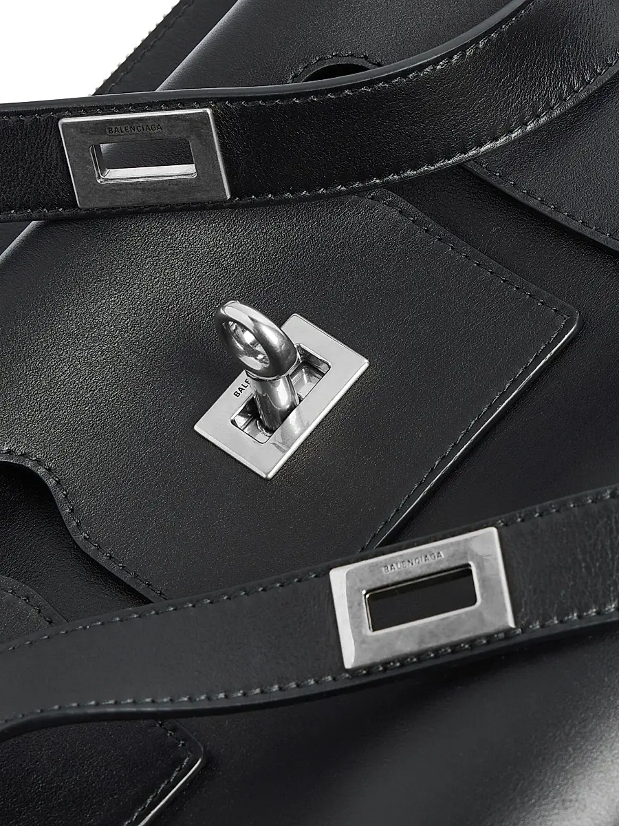 Balenciaga Men's Bel Air Zipped Messenger Bag - Black | Thumbnail 7 Balenciaga Men's Bel Air Zipped Messenger Bag - Black | Thumbnail 7