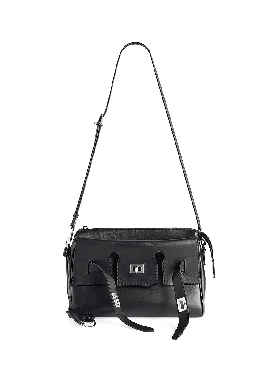 Men's Bel Air Zipped Messenger Bag - Black Men's Bel Air Zipped Messenger Bag - Black