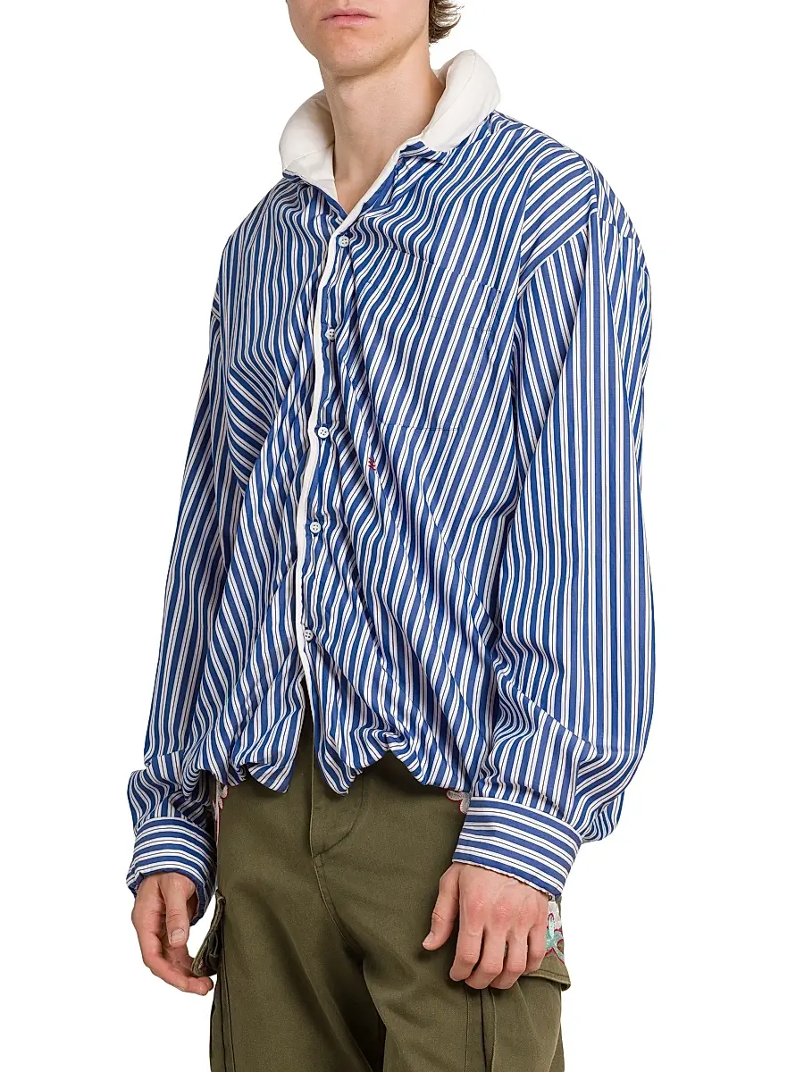 Bluemarble Men's Striped Pillow Shirt | Thumbnail 3 Bluemarble Men's Striped Pillow Shirt | Thumbnail 3