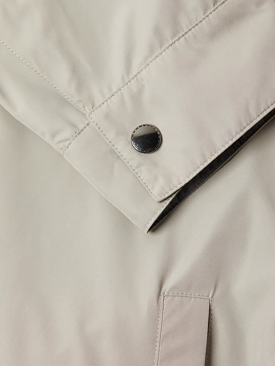 Canali Men's Reversible Shirt Jacket | Thumbnail 7
