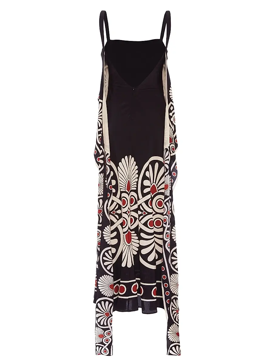 La DoubleJ Women's Slip-Around Dress - Medallion Black | Thumbnail 2 La DoubleJ Women's Slip-Around Dress - Medallion Black | Thumbnail 2