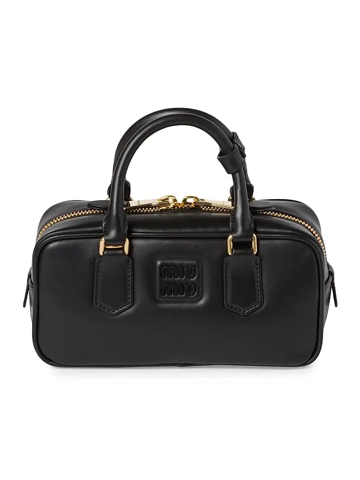 Women's Arcadie Leather Top Handle Bag Women's Arcadie Leather Top Handle Bag