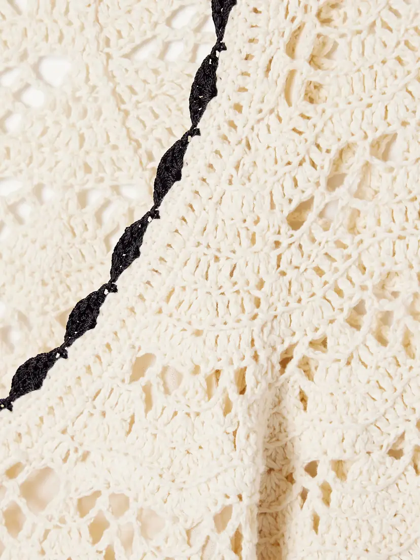 Zimmermann Rhiannon Crocheted Cotton Mini Dress | Thumbnail 4 Zimmermann Rhiannon Crocheted Cotton Mini Dress | Thumbnail 4